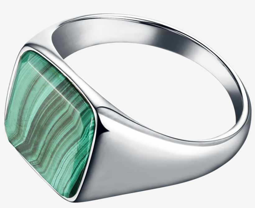 Malachite Signature - Silver Ring - Northern Legacy Malachite Signature Ring Silver, transparent png #3406441