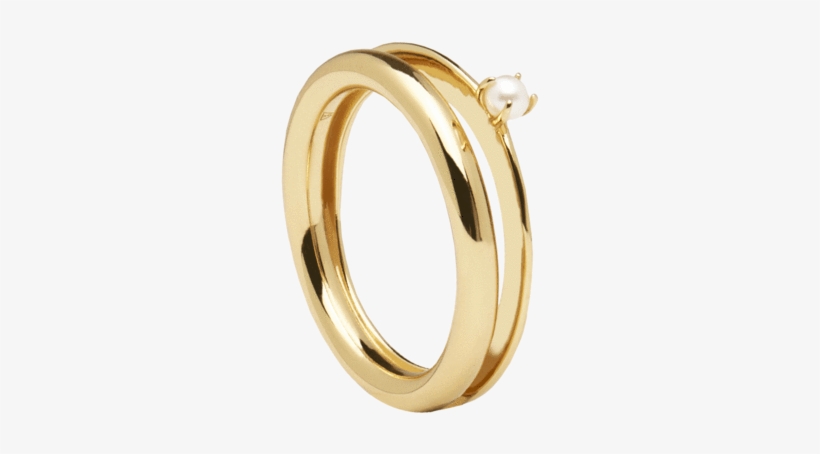 18k Gold Plated 925 Sterling Silver - Pd Paola Garçon Marion Ring An01-112, transparent png #3406472