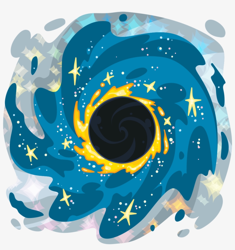 Black Hole - Illustration, transparent png #3406734