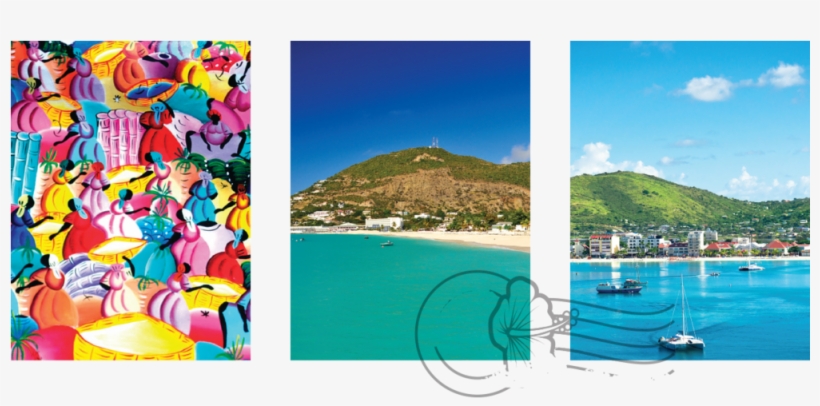 Ladyj Cruise Destination St Maarten Collage - Collage, transparent png #3406997