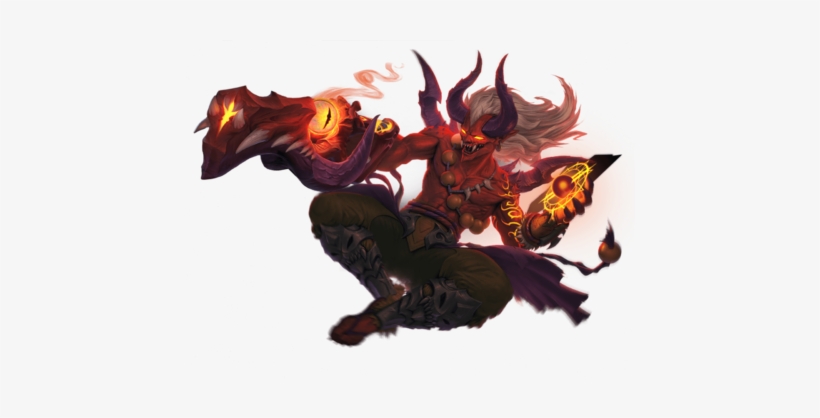 Jenos Soul Eater Soap - Paladins Jenos Demon Skin, transparent png #3407144
