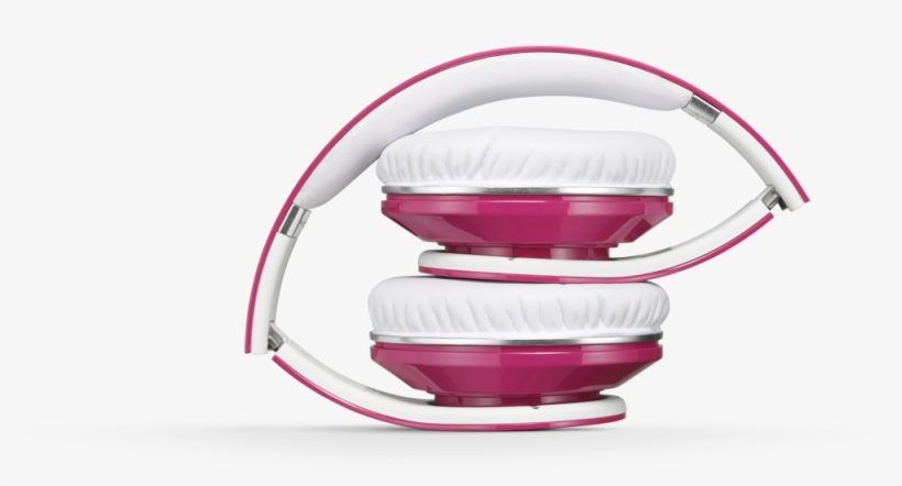 Beats By Dre - Beats By Dr. Dre Studio Headphones With Mic - Pink, transparent png #3407210