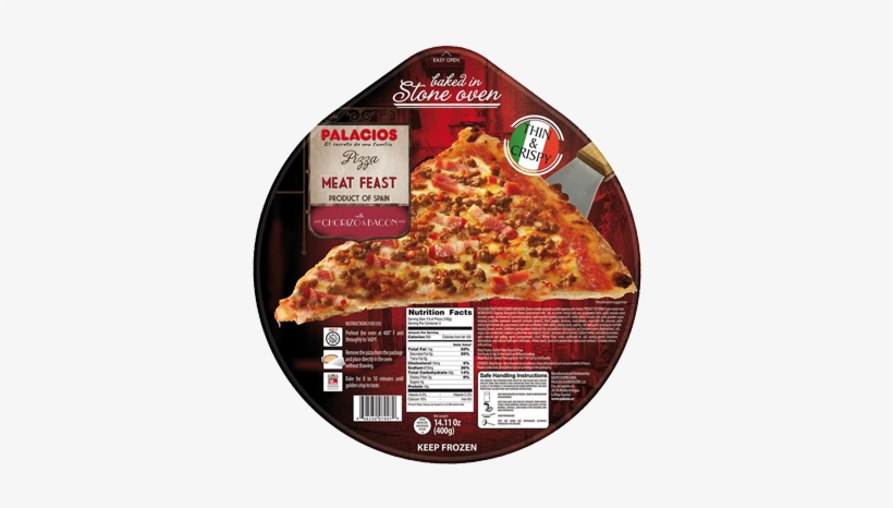 Meat Feast Pizza - Pizza, transparent png #3407705