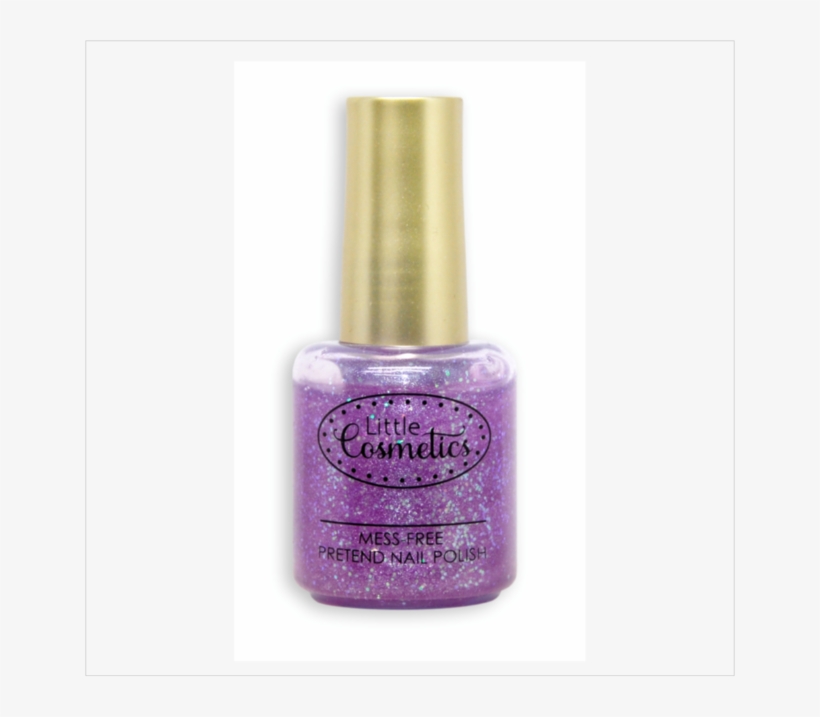 Pretend Makeup Lavender Sparkle Nail Polish™ - Nail Polish, transparent png #3407826