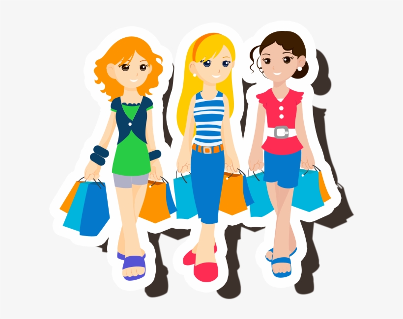 The Skout Blog Picture Transparent Stock - Shopping With Friends Clipart Transparent, transparent png #3407896