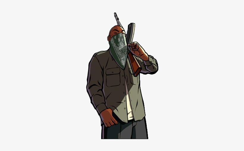 Gta San Andreas Characters Png, transparent png #3408193