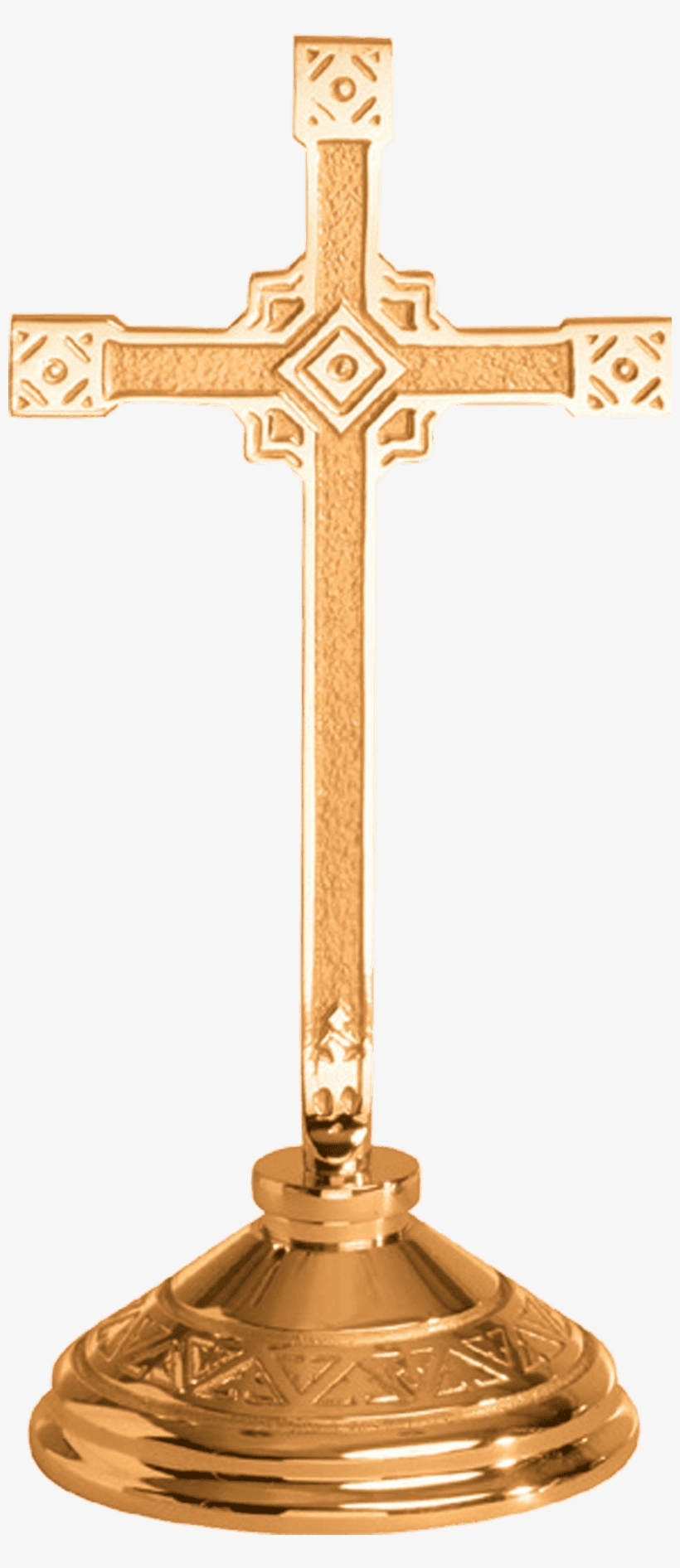 Autom 17" Altar Cross Bronze Satin, transparent png #3408224