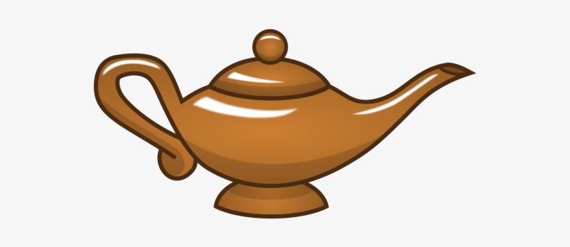 Bronze Magic Lamp - Teapot, transparent png #3408406