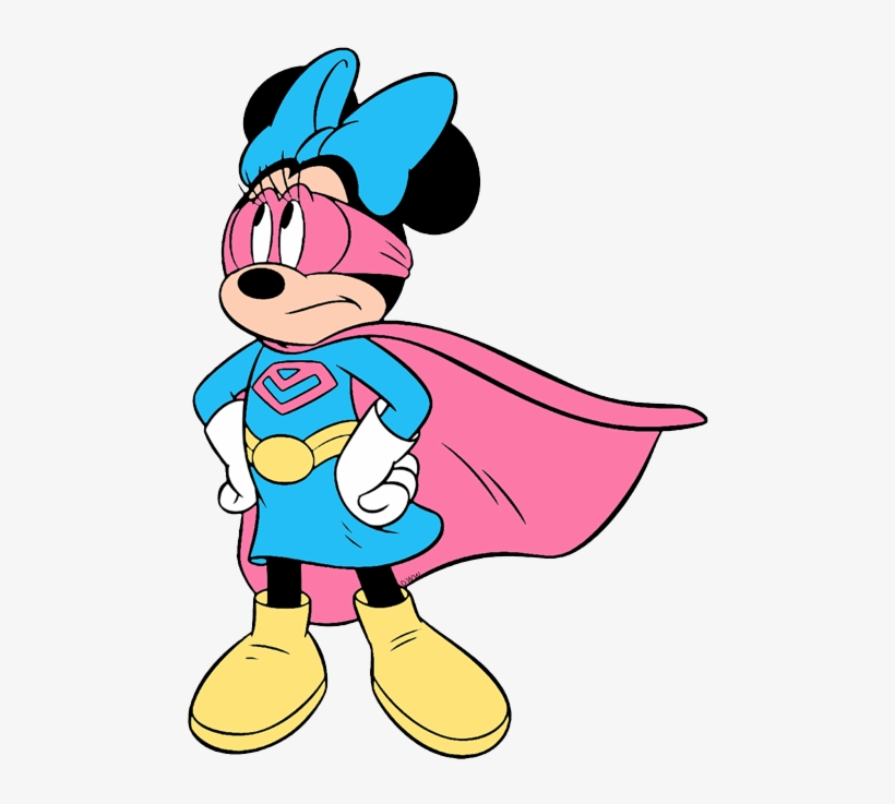 Minnie Mouse Clip Art 2 Disney Clip Art Galore - Super Minnie Mouse, transparent png #3408478