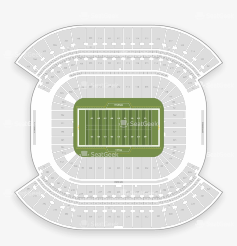 Tennessee Titans Stadium Seating Chart