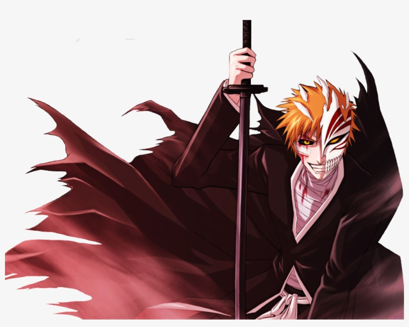 Bleach Ichigo - Ichigo Kurosaki Hollow Form 1, transparent png #3408733