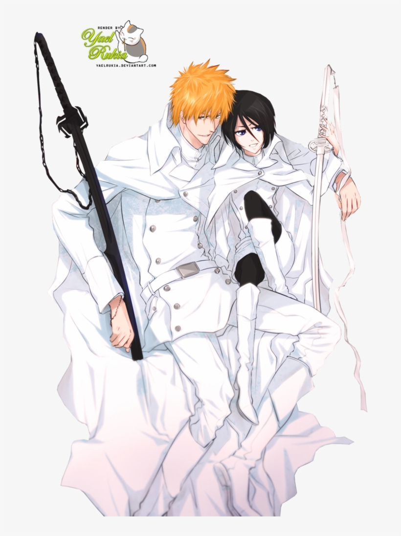 New Recruits For Yhwach - Ichigo Y Rukia Quincy, transparent png #3408884