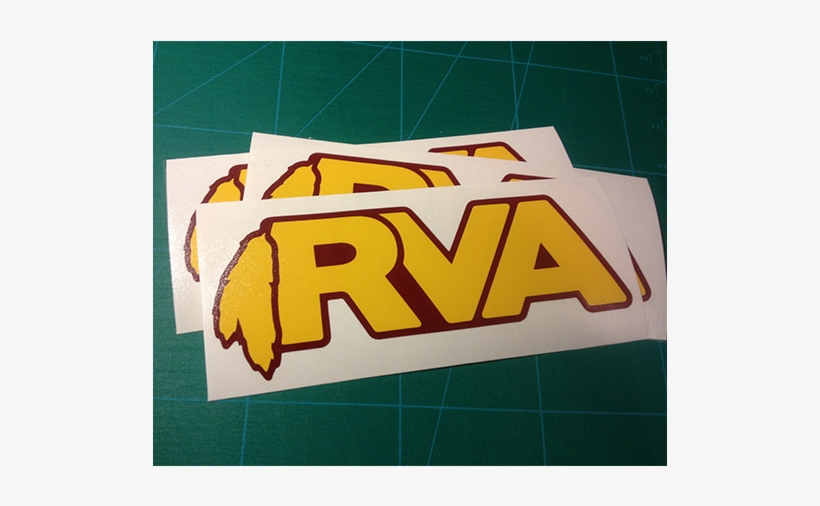 Redskins Inspired Rva Sticker - Washington Redskins, transparent png #3409045