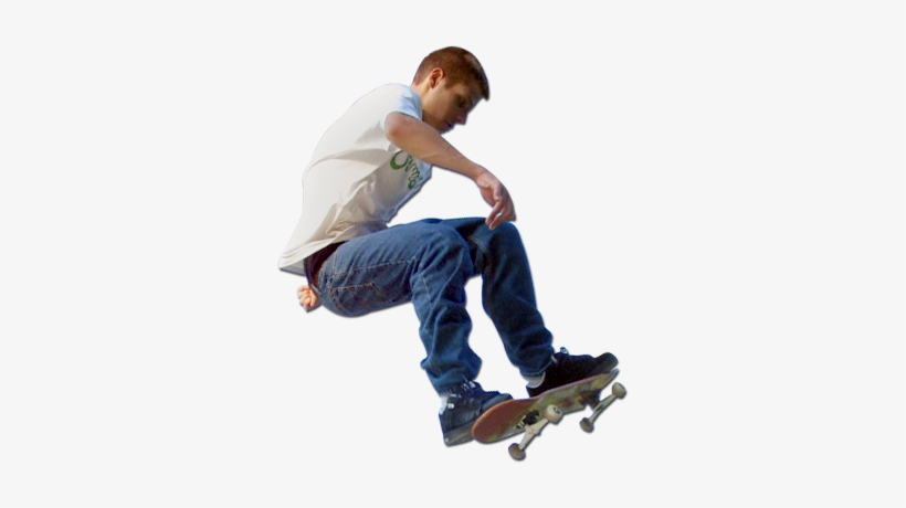 Go To Image - Skateboarder Png, transparent png #3409199