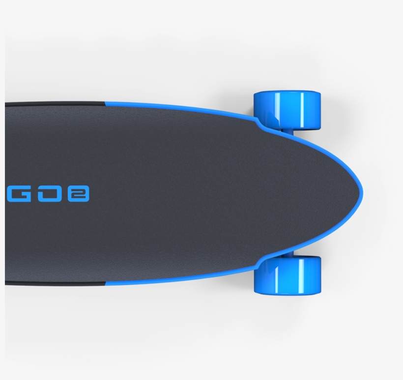 E Go 2 E Skateboard From Yuneec - Yuneec E-go2 Electric Longboard Hot Pink, Mount Skateboard, transparent png #3409324
