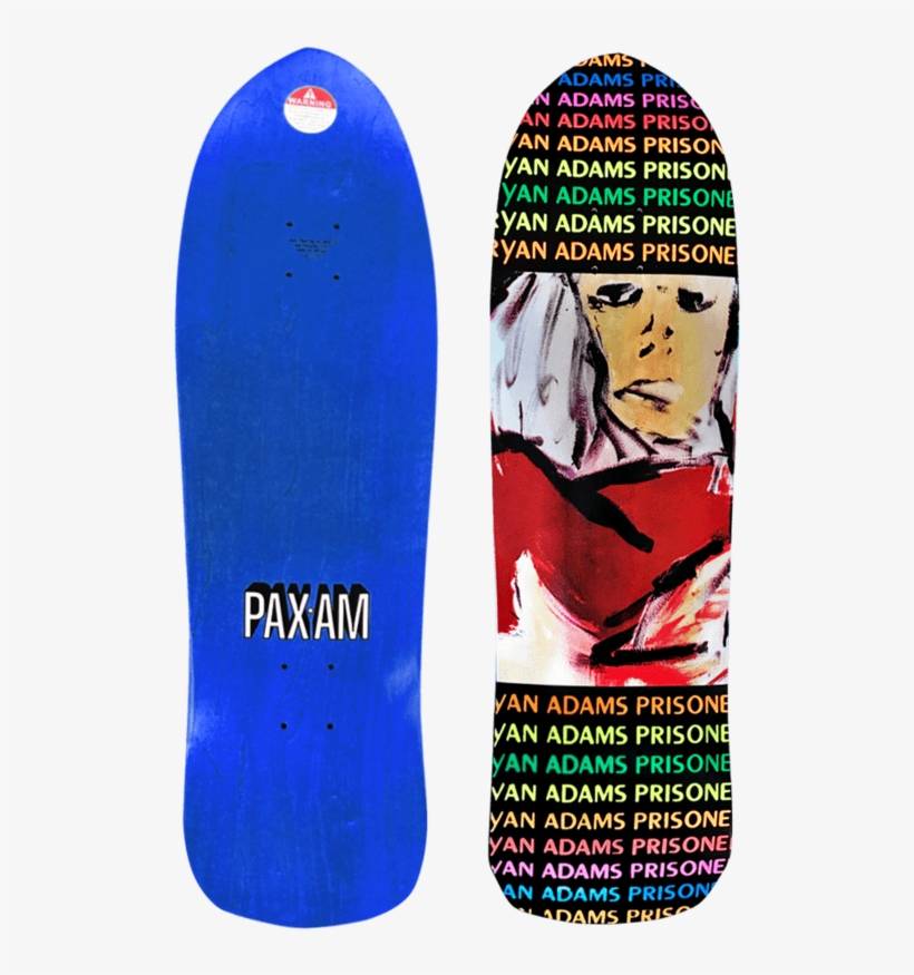 Prisoner Skate Deck - Adams, Ryan-prisoner (lp), transparent png #3409407