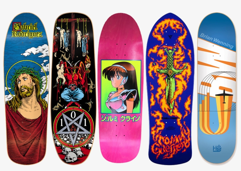 A Collection Of Recent Reissues - Brigade Guerrero Purple Bones Brigade Deck, transparent png #3409451