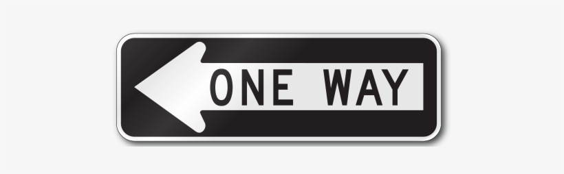 One Way Left R6-1l - Wall Street, transparent png #3409768