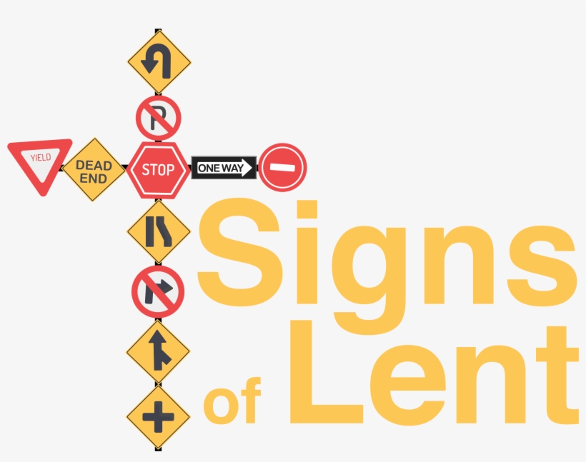Signs Of Lent Yellow-01 - My Silent War, transparent png #3410203