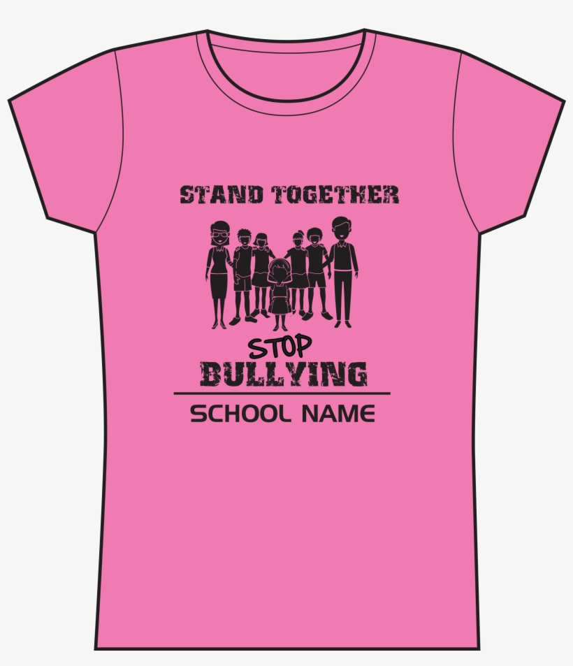 Pink Shirt Day T Shirt, transparent png #3410268