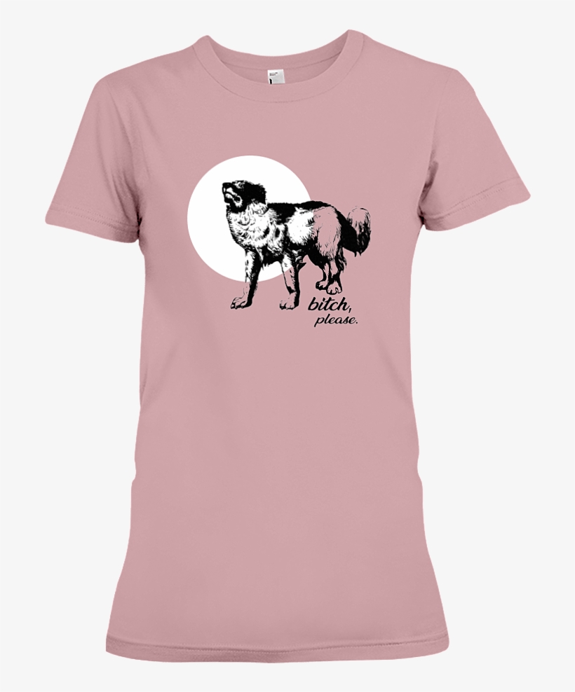 Bitch Please Vintage Woodcut Original Tee Shirt Design - Dog 7 Funny And Proud T-shirt, transparent png #3410396