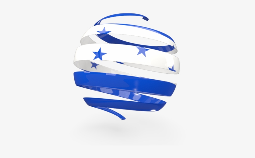 Illustration Of Flag Of Honduras - Fond De Banderas Honduras, transparent png #3410617