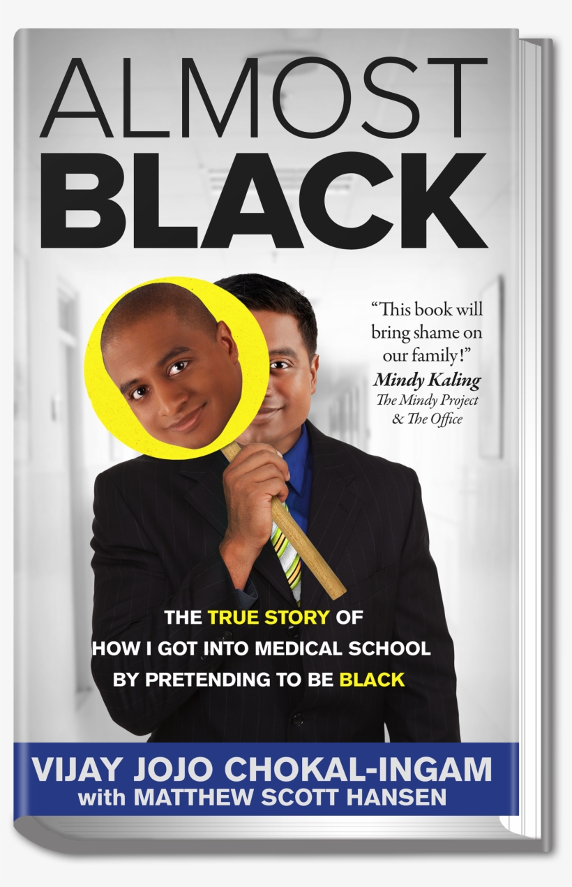 Almost Black Book Cover By Vijay Jojo Chokal=ingam,, transparent png #3410913