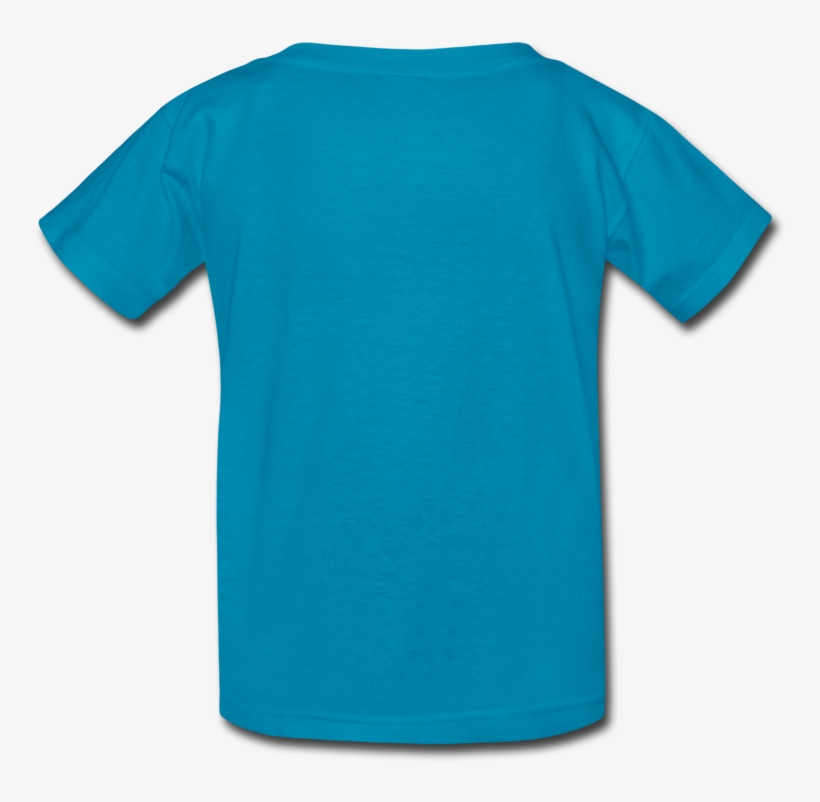 Picture Of Kid's Ted Nugent Logo T-shirt - Blank Green Shirt Back, transparent png #3410936