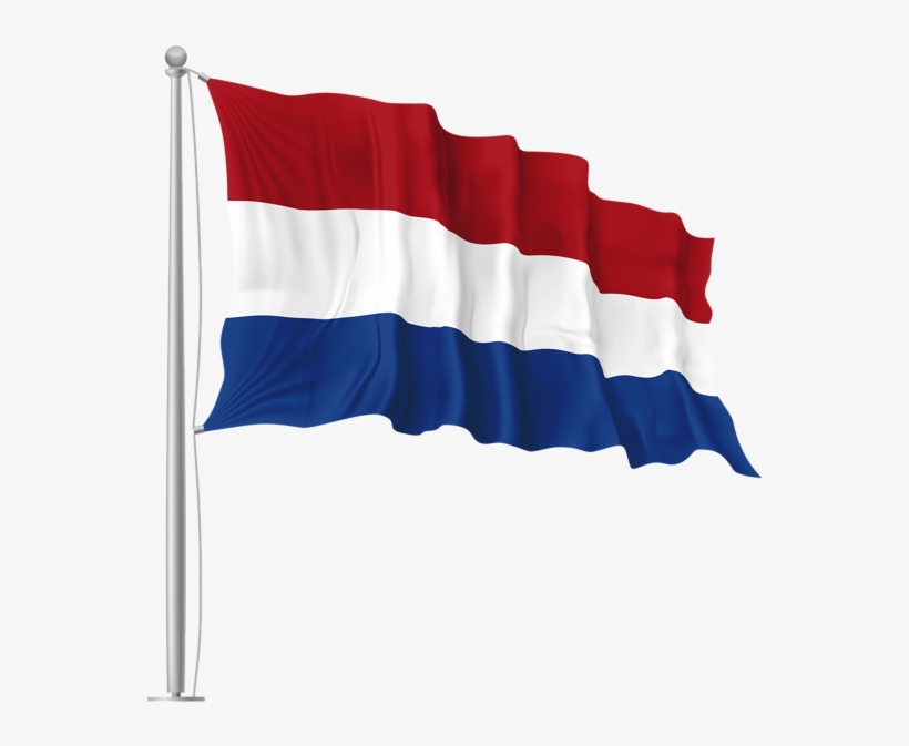 Netherlands Waving Flag Png Image - Flag Day Of Uae, transparent png #3411044