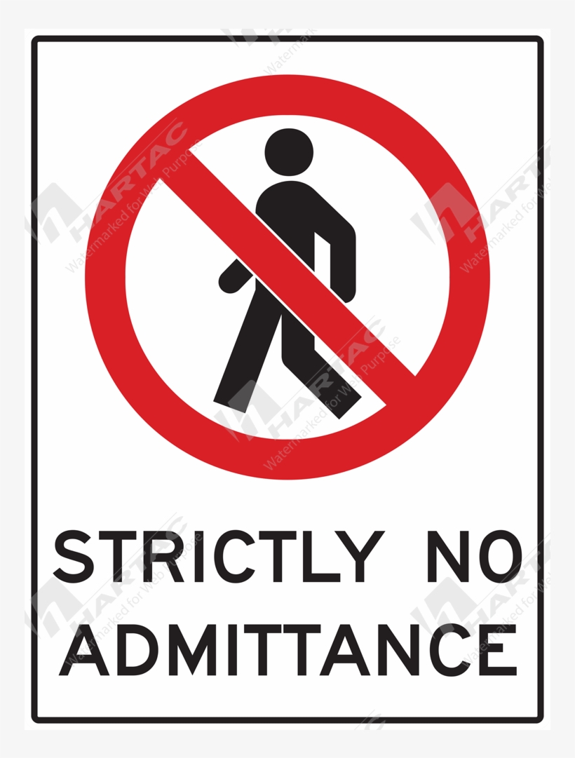 No Admittance Signs, transparent png #3411237