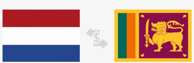 Send Money To Srilanka From Netherlands - Sri Lanka Flag 2017, transparent png #3411366