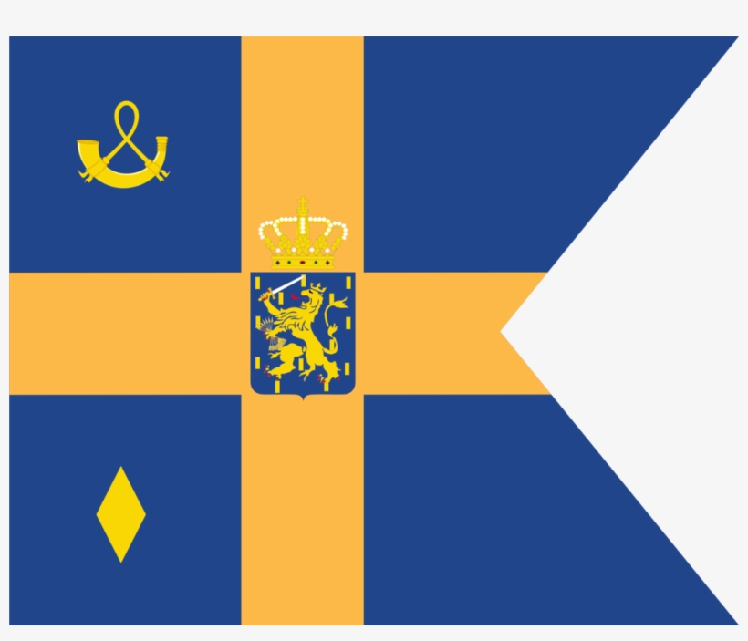 Royal Standard Of Hrh Princess Laurentien - Koninklijke Vlag, transparent png #3411426