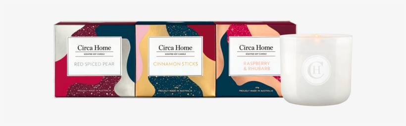 Circa Home 2018 Limited Edition Christmas Mini Candle - Bar Soap, transparent png #3411523