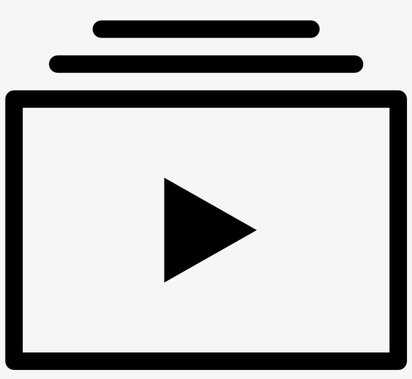 Movie Download Icon Png Download - Video Playlist Icon Png, transparent png #3411526