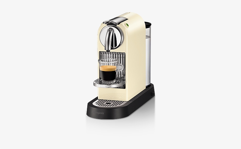 Nespresso Magimix Citiz 60s White Coffee Machine - De Longhi En 165 Cw, transparent png #3411687