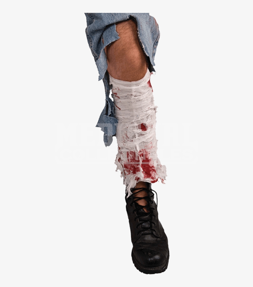 Bloody Leg Bandage - Bloody Leg Bandage (general Accesories) - Unisex -, transparent png #3411942