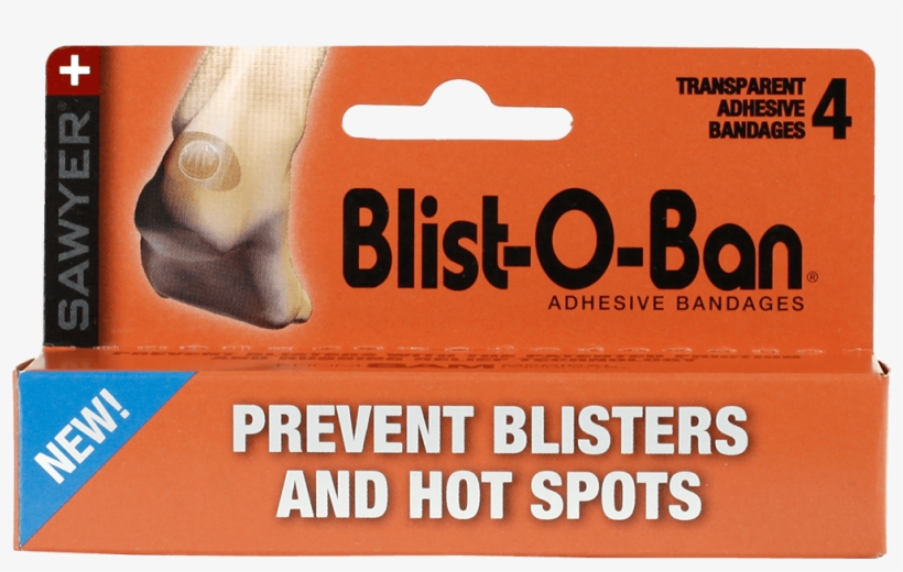 Blist O Ban™ Adhesive Bandages - Sawyer Blist O Ban Adhesive Bandage In Size: 4 Pack, transparent png #3411993