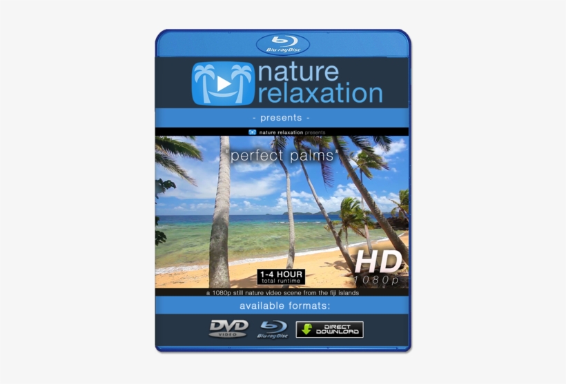 "perfect Palms" Tropical Fiji Static Nature Video Scene - Blu-ray Disc, transparent png #3412443
