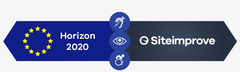 Eu Flag Representation With The Words "horizon 2020" - Siteimprove, transparent png #3412519