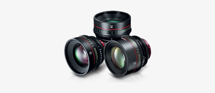 Prime Lenses - Canon Cn-e 135mm T2.2 L F Cinema Prime Lens (ef Mount), transparent png #3412562