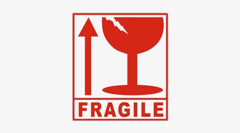 Fragile Sticker Free Transparent PNG Download PNGkey