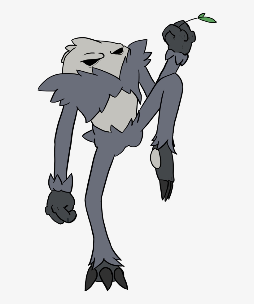 A Combination Of Hitmonlee And - Cartoon, transparent png #3413408