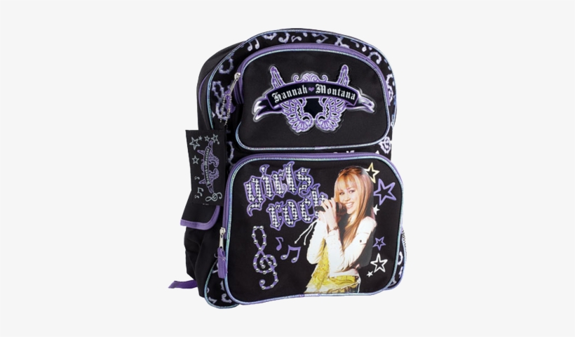 Hannah Montana Backpack Psd - Hannah Montana Backpack Png, transparent png #3413469