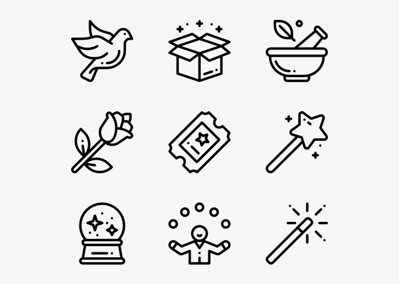 Magic - Wedding Icon Transparent Background, transparent png #3413592