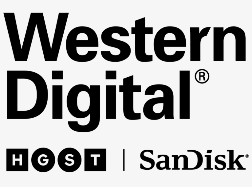 Western Digital, Sandisk, Hgst - Western Digital Logo No Background, transparent png #3413641