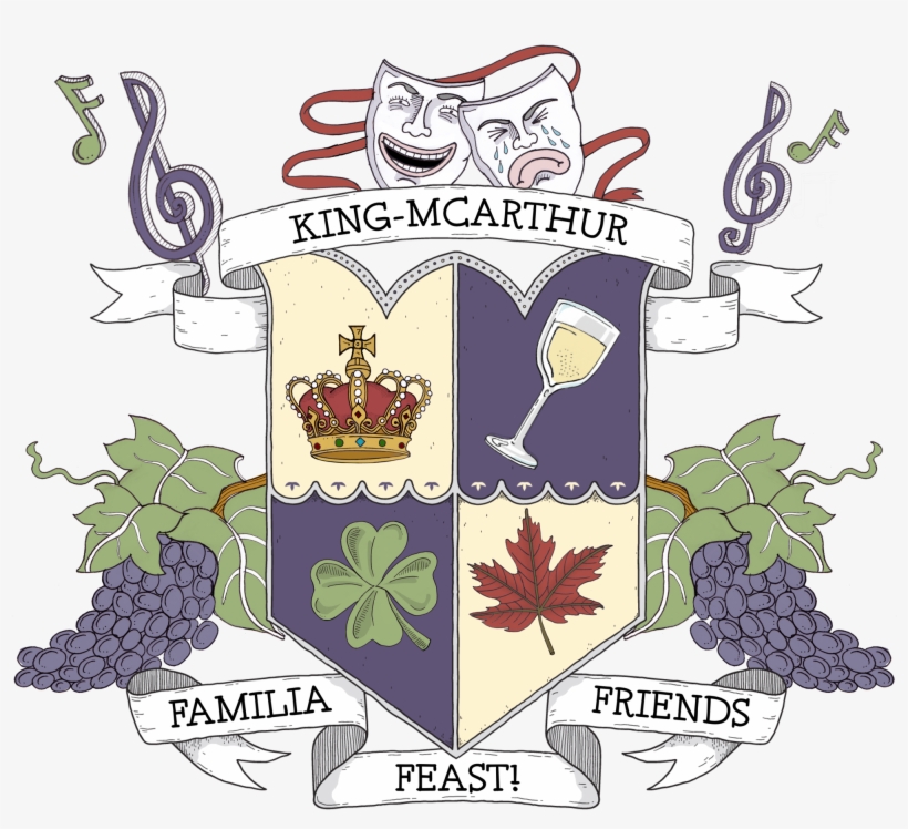 I Made This New Family Crest With The Gallo Family - Cartoon, transparent png #3413755