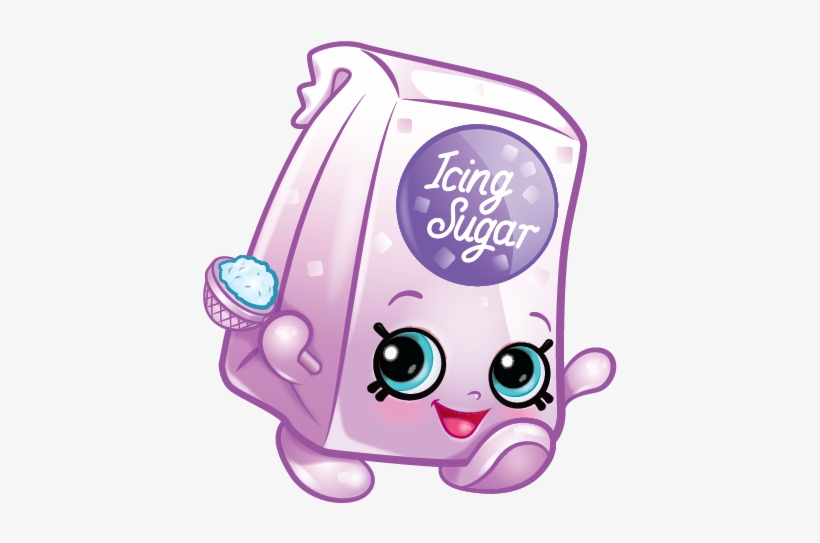 Iris Icing Sugar Art - Shopkins Iris Icing Sugar, transparent png #3413879