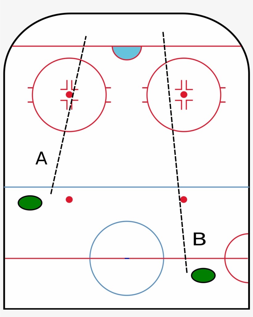 Open - Icing In Hockey, transparent png #3414005