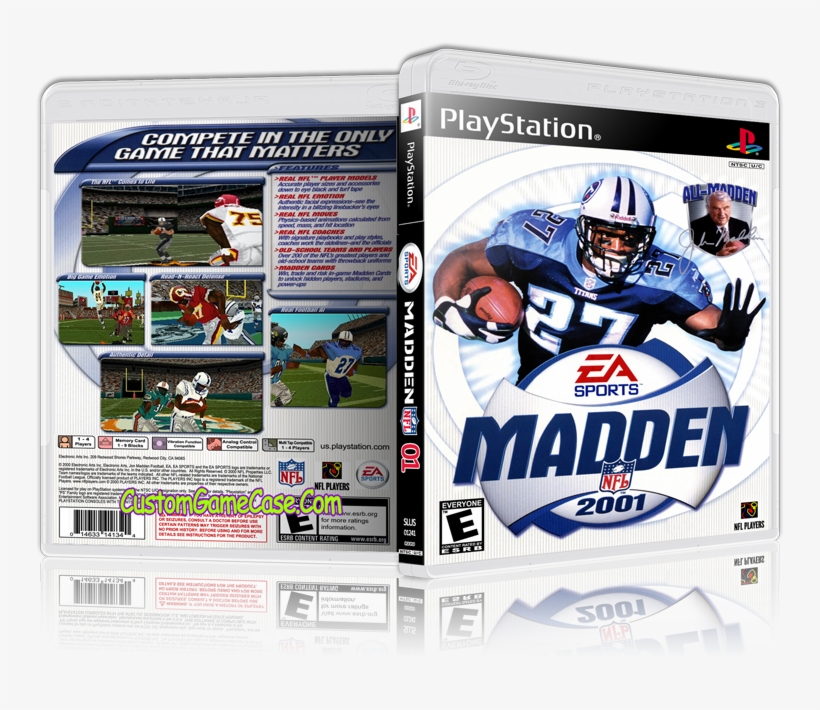 Sony Playstation 1 Psx Ps1 - Electronic Arts, Inc. Madden Nfl 2001, transparent png #3414177