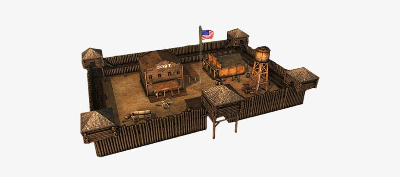 [ Img] - Fort Western, transparent png #3414327